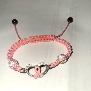 Stolen NOT FOR SALE!!! Pretty cancer survivor bracelet